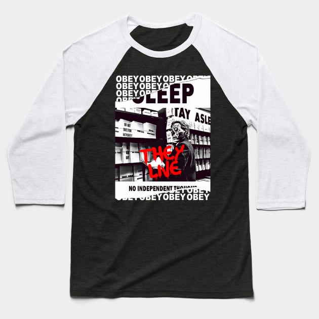 Obey baseball tee hotsell